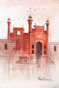 Abdul Hameed, 12 x 18 inch, Acrylic on Canvas, AC-ADHD-181